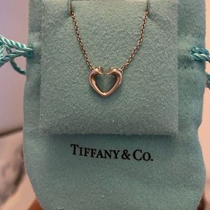 Tiffany & Co Open Heart Necklace